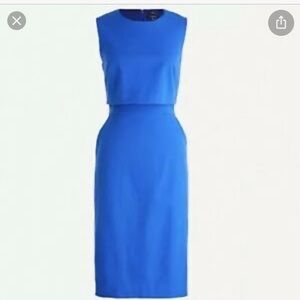 J.Crew Sleeveless going-places sheath dress